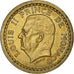 Moneta, Monaco, 2 Francs, Undated (1943), Poissy, AU(55-58), Brązal, KM:New