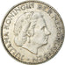 Coin, Netherlands, Juliana, Gulden, 1956, EF(40-45), Silver, KM:184