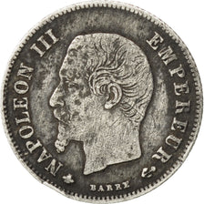 Second Empire, 20 Centimes Napoléon III tête nue, 1860 BB, Strasbourg, Gadoury 3