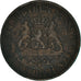Moneda, Estados alemanes, NASSAU, Adolph, Kreuzer, 1862, Wiesbaden, BC+, Cobre