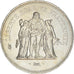 Coin, France, Hercule, 50 Francs, 1977, Paris, AU(55-58), Silver, KM:941.1
