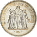 Moneta, Francja, Hercule, 50 Francs, 1977, Paris, Iridescent toning, AU(50-53)