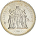 Munten, Frankrijk, Hercule, 50 Francs, 1976, Paris, Iridescent toning, PR+