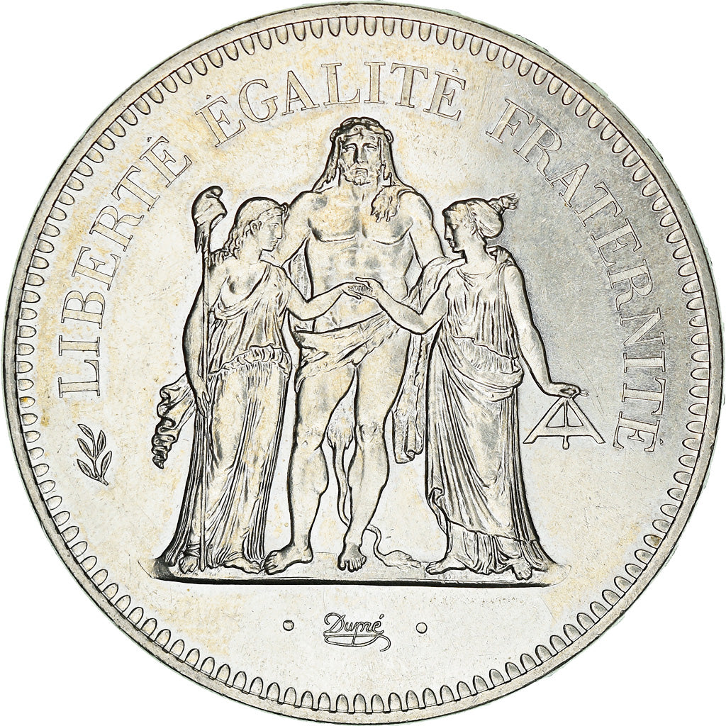 Monnaie, France, Hercule, 50 Francs, 1975, Paris, SUP, Argent, Gadoury:882