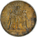 Moneda, Francia, Hercule, 50 Francs, 1975, Paris, Iridescent toning, EBC, Plata