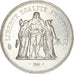 Munten, Frankrijk, Hercule, 50 Francs, 1979, Paris, ZF+, Zilver, KM:941.1