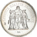 Coin, France, Hercule, 50 Francs, 1977, Paris, AU(50-53), Silver, KM:941.1