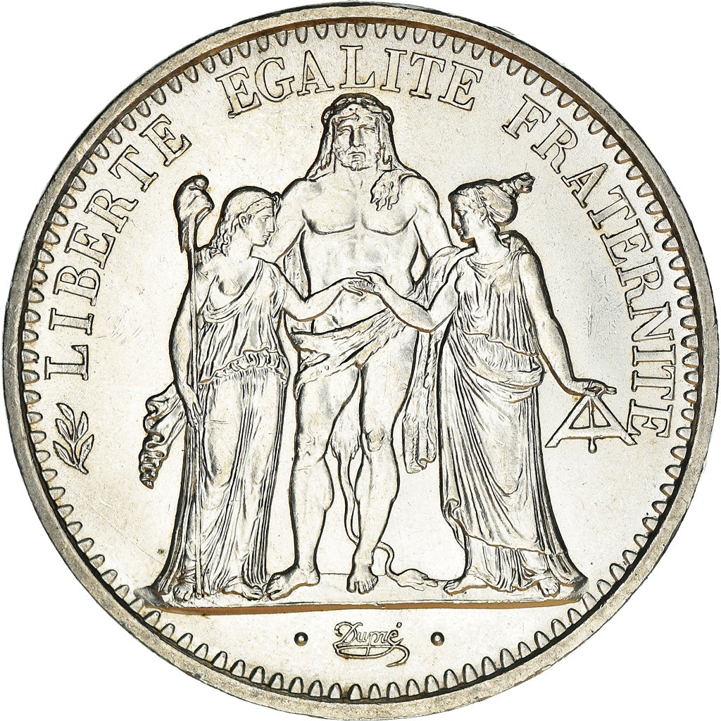 Münze, Frankreich, Hercule, 10 Francs, 1965, Paris, SS+, Silber, KM:932