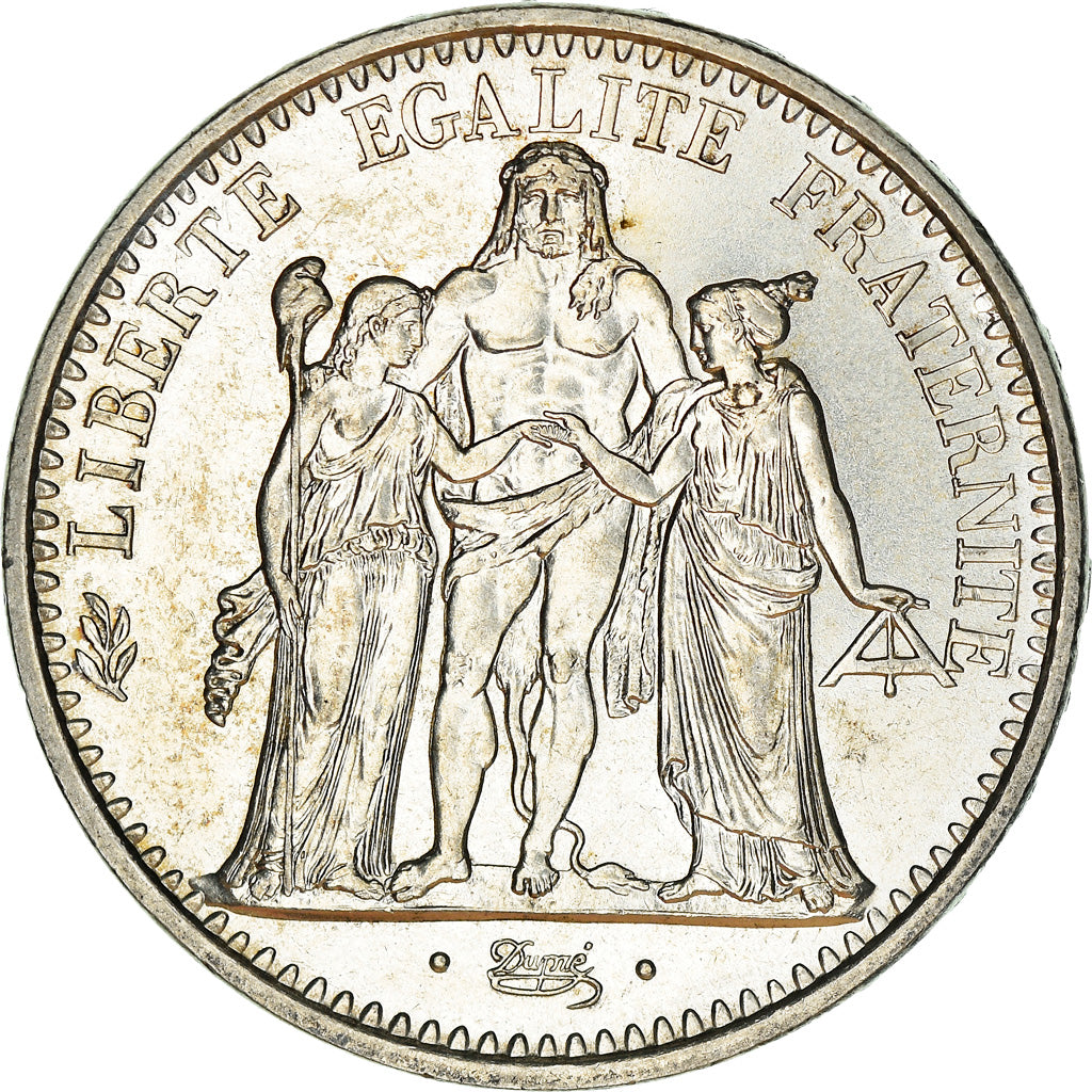 Coin, France, Hercule, 10 Francs, 1965, Paris, AU(50-53), Silver, KM:932