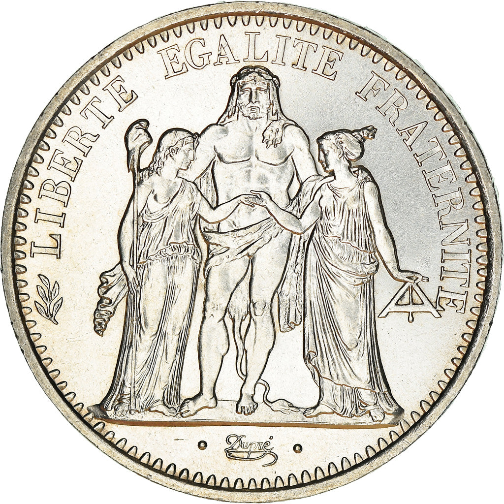 Moneta, Francia, Hercule, 10 Francs, 1968, Paris, BB+, Argento, KM:932