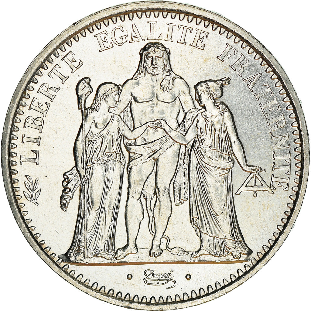 Coin, France, Hercule, 10 Francs, 1967, Paris, AU(55-58), Silver, KM:932
