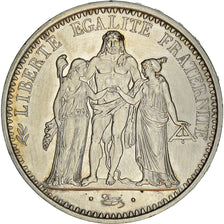 Münze, Frankreich, Hercule, 10 Francs, 1967, Paris, VZ, Silber, KM:932