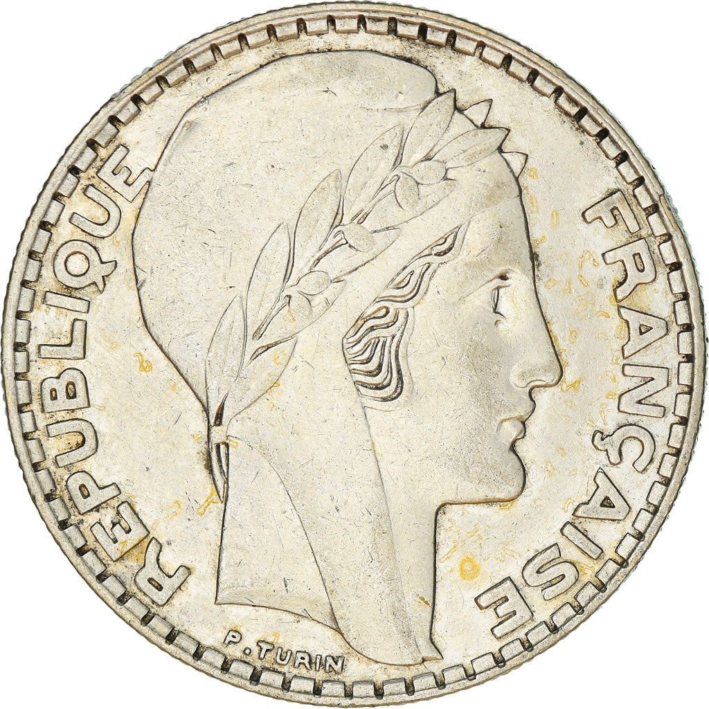 Monnaie, France, Turin, 20 Francs, 1933, Paris, SUP, Argent, Gadoury:852, KM:879