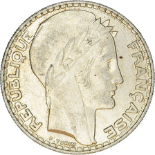 Moneta, Francia, Turin, 20 Francs, 1933, Paris, BB, Argento, KM:879, Gadoury:852