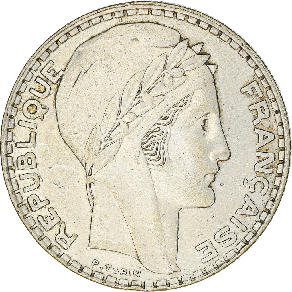 Moneta, Francia, Turin, 20 Francs, 1934, Paris, BB, Argento, KM:879, Gadoury:852