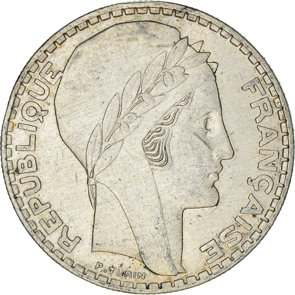 Monnaie, France, Turin, 20 Francs, 1934, Paris, TTB, Argent, Gadoury:852, KM:879