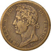 Coin, FRENCH COLONIES, Charles X, 10 Centimes, 1825, Paris, VF(30-35), Bronze