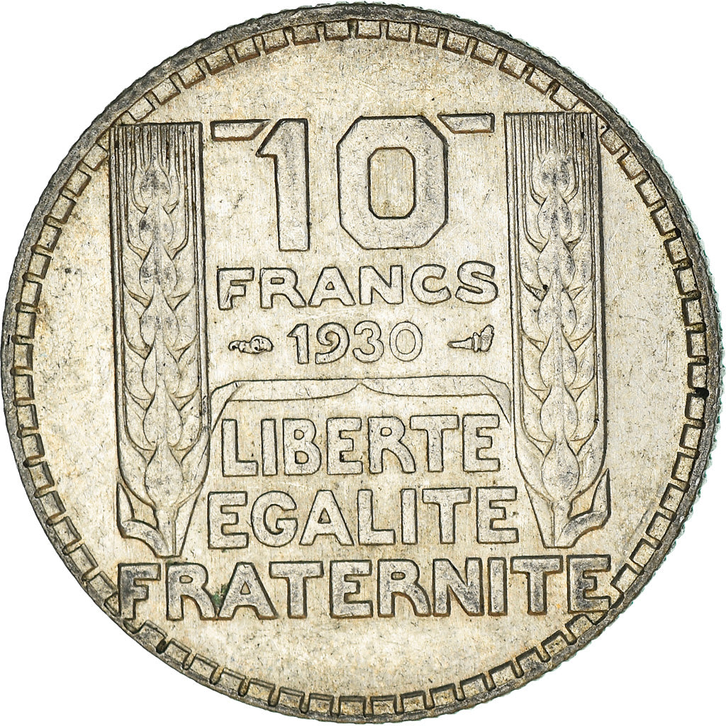 Moneta, Francia, Turin, 10 Francs, 1930, Paris, BB+, Argento, KM:878