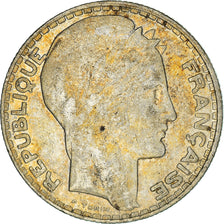 Moneta, Francia, Turin, 10 Francs, 1930, Paris, Iridescent toning, BB+, Argento