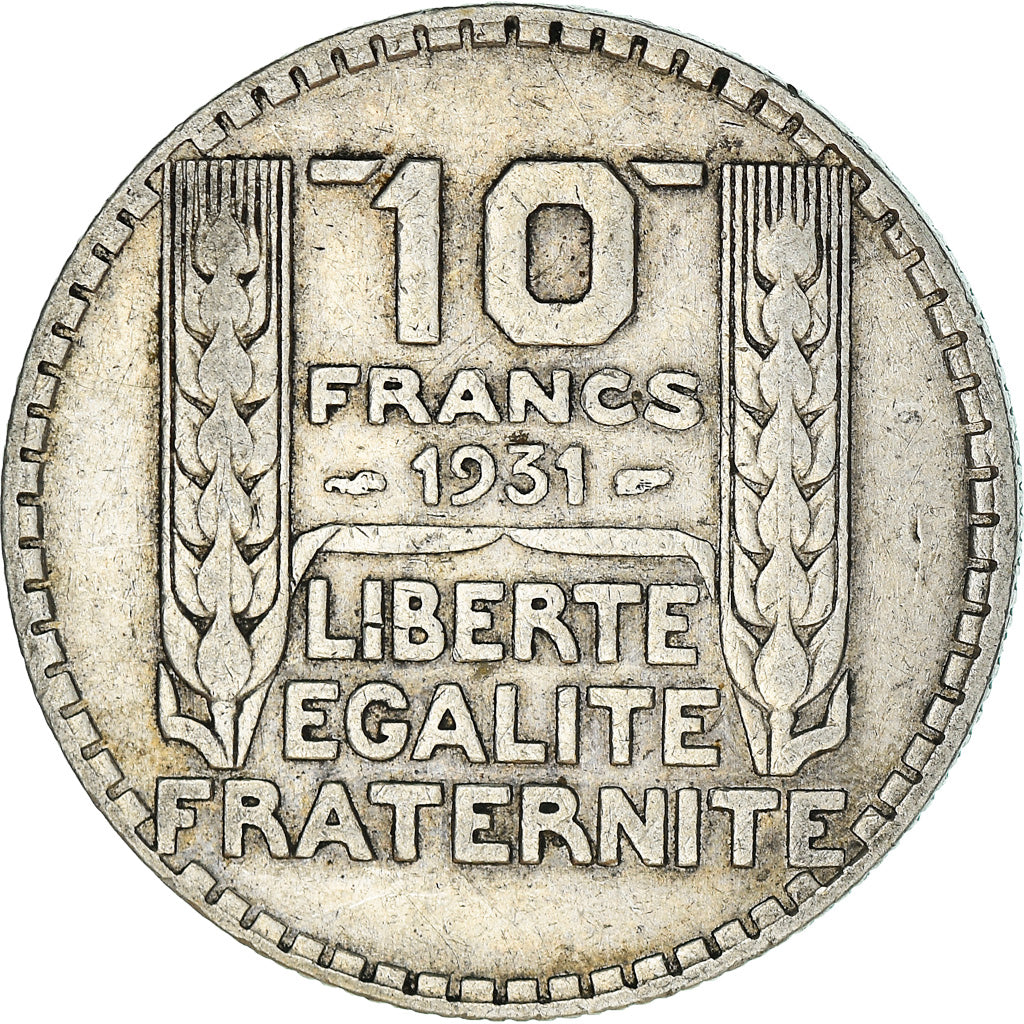 Coin, France, Turin, 10 Francs, 1931, Paris, VF(30-35), Silver, KM:878