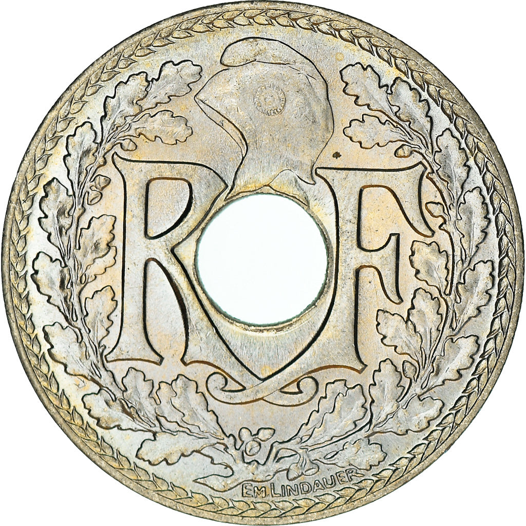 Moneta, Francia, Lindauer, 10 Centimes, 1938, BB+, Nichel-bronzo, KM:889.1
