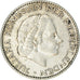 Münze, Niederlande, Juliana, Gulden, 1957, SS+, Silber, KM:184