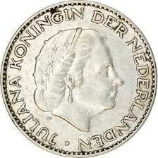 Moneta, Paesi Bassi, Juliana, Gulden, 1957, BB, Argento, KM:184