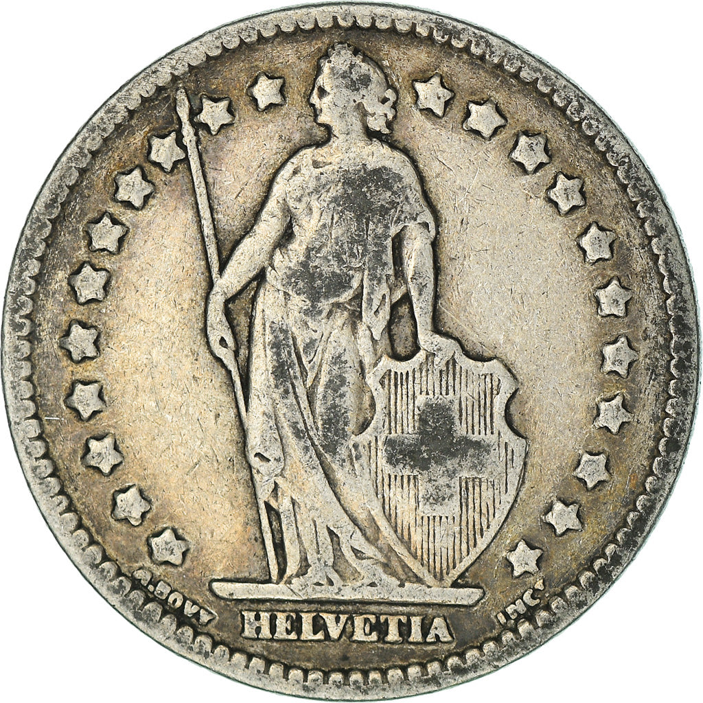 Monnaie, Suisse, Franc, 1913, TTB, Argent, KM:24