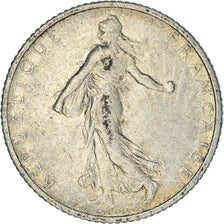 Coin, France, Semeuse, Franc, 1919, Paris, EF(40-45), Silver, KM:844.1