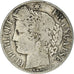 Moeda, França, Cérès, Franc, 1887, Paris, VF(30-35), Prata, KM:822.1