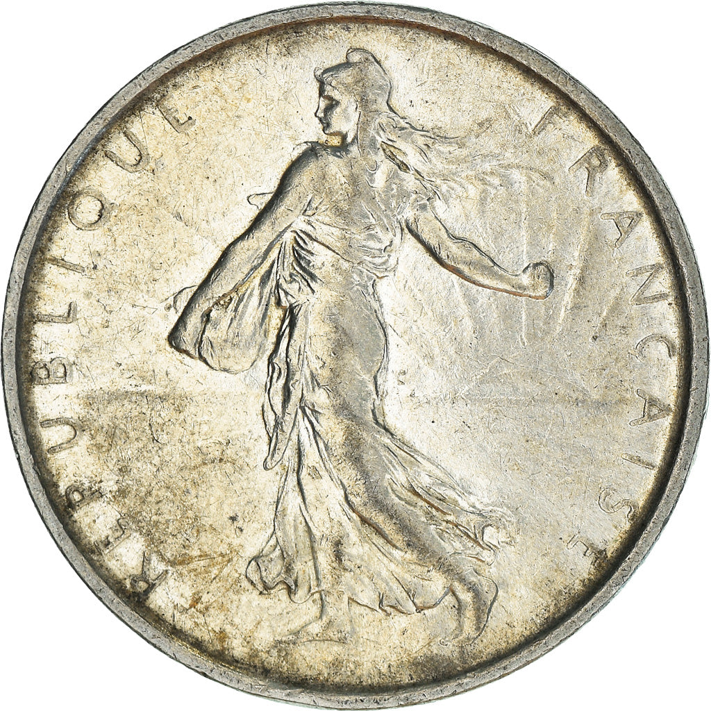 Coin, France, Semeuse, 5 Francs, 1967, Paris, EF(40-45), Silver, KM:926