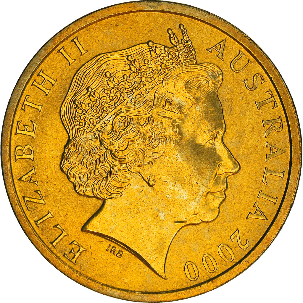 Coin, Australia, Elizabeth II, 5 Dollars, 2000, MS(65-70), Aluminum-Bronze