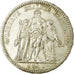 Moneta, Francia, Hercule, 5 Francs, 1872, Paris, BB+, Argento, KM:820.1