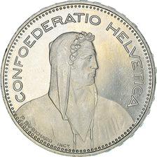 Coin, Switzerland, 5 Francs, 1995, Bern, AU(50-53), Copper-nickel, KM:40a.4