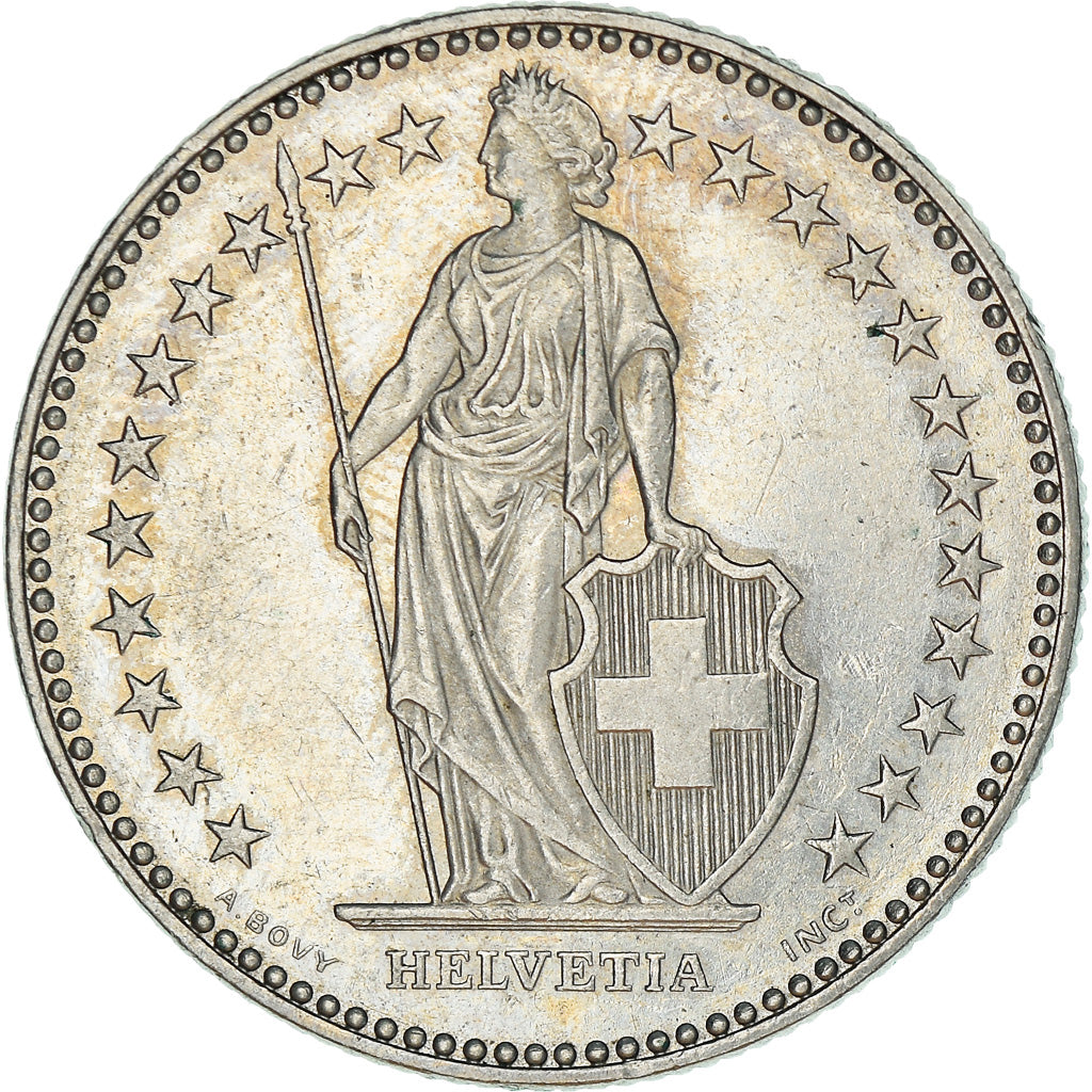 Monnaie, Suisse, 2 Francs, 1994, Bern, TTB+, Copper-nickel, KM:21a.3
