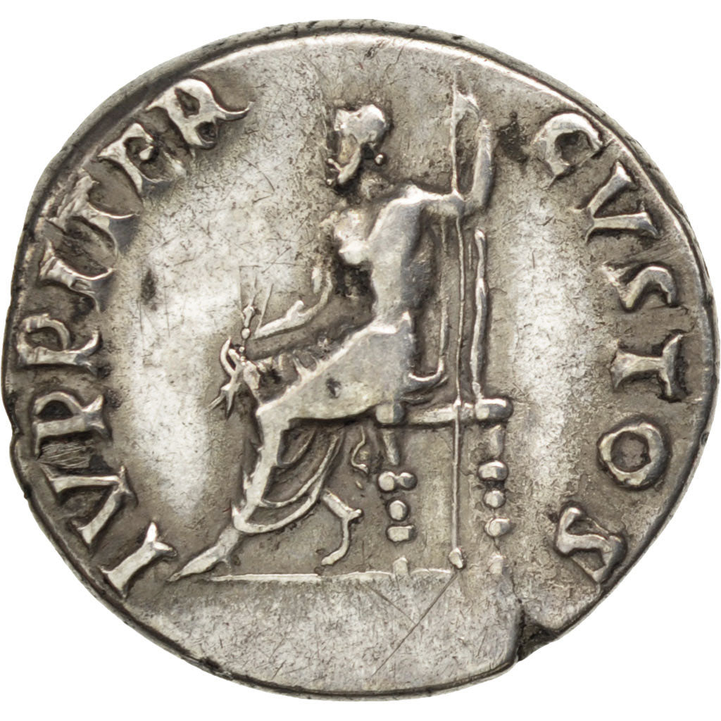 Nero, Denarius, Rome, EF(40-45), Silver, RIC #53, 3.28