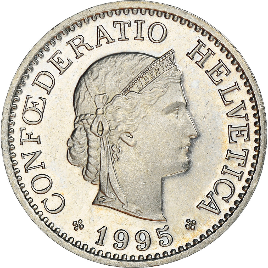 Monnaie, Suisse, 10 Rappen, 1995, Bern, TTB+, Copper-nickel, KM:27