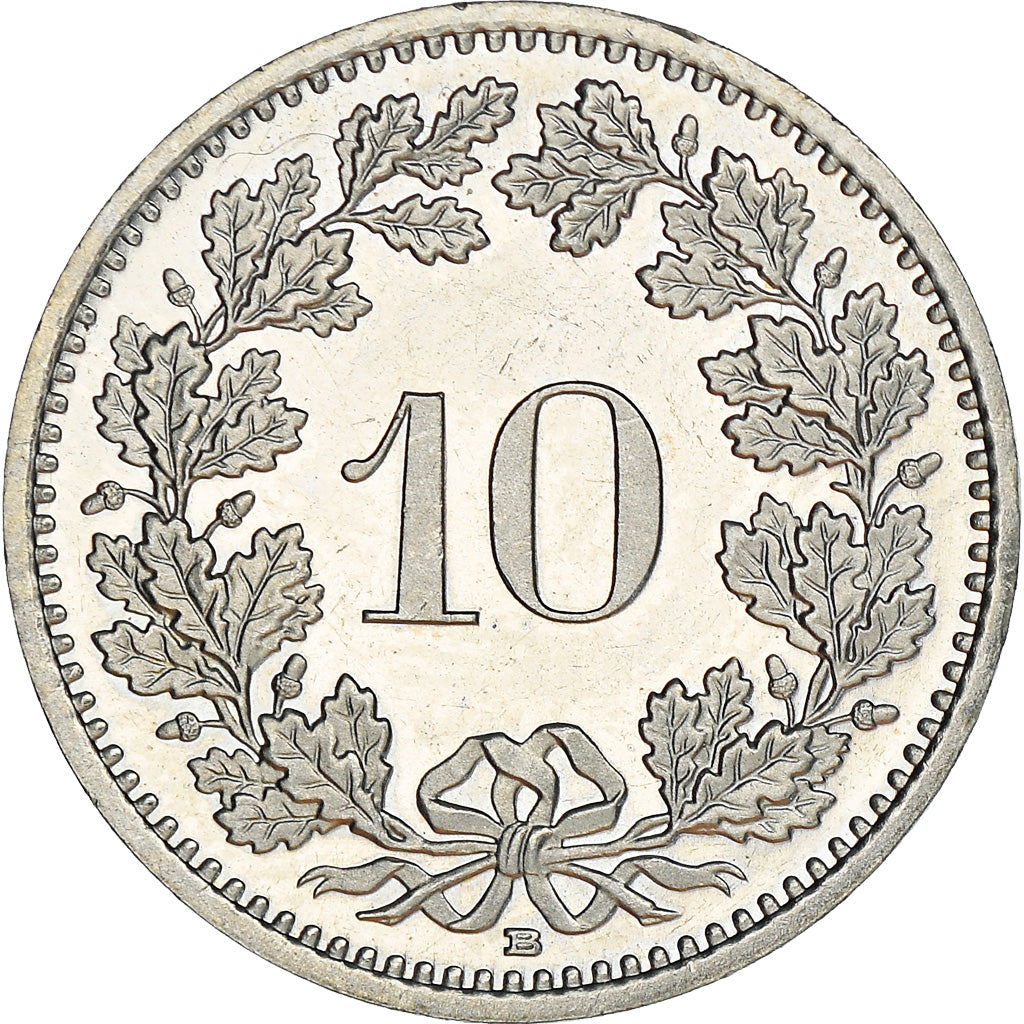 Monnaie, Suisse, 10 Rappen, 1995, Bern, TTB+, Copper-nickel, KM:27