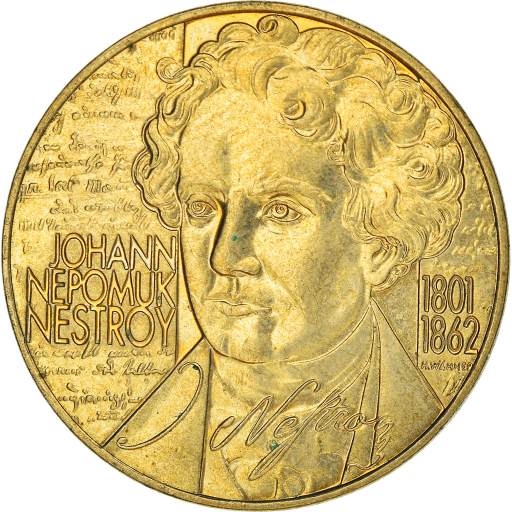 Coin, Austria, 20 Schilling, 2001, Vienna, AU(50-53), Copper-Aluminum-Nickel