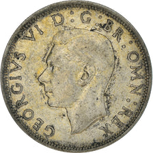 Coin, Great Britain, George VI, 1/2 Crown, 1942, EF(40-45), Silver, KM:856