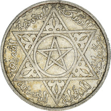 Coin, Morocco, Mohammed V, 200 Francs, 1953, Paris, AU(50-53), Silver, KM:53