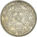 Coin, Morocco, Mohammed V, 200 Francs, 1953, Paris, AU(50-53), Silver, KM:53