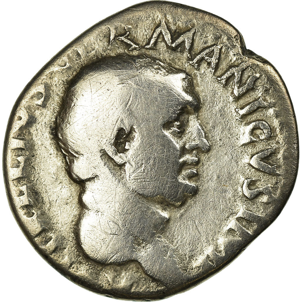 Coin, Vitellius, Denarius, Rome, VF(20-25), Silver, RIC:66