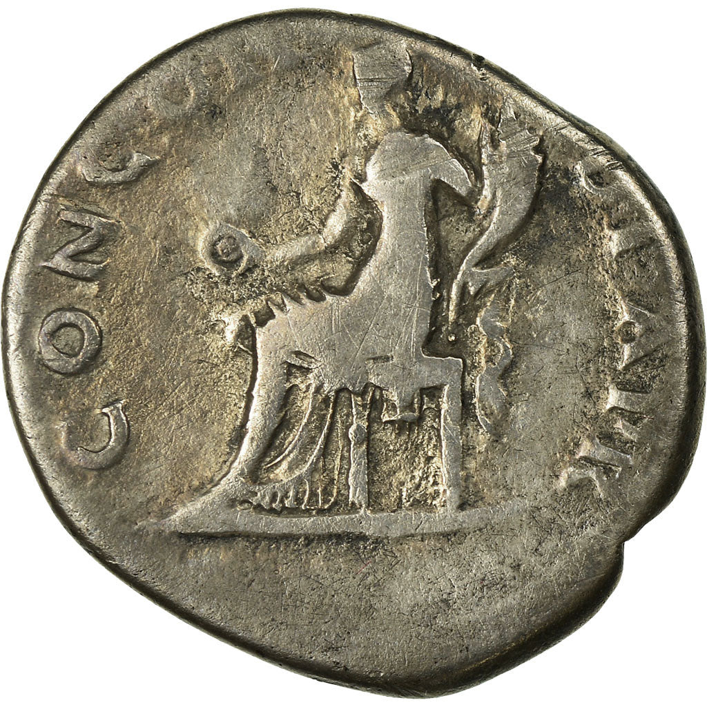 Coin, Vitellius, Denarius, Rome, VF(20-25), Silver, RIC:66