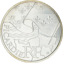 France, 10 Euro, 2010, Paris, MS(63), Silver, KM:1666