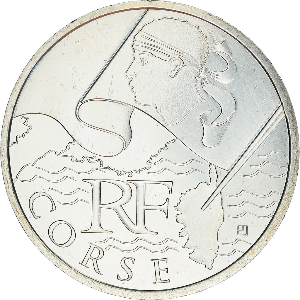 France, 10 Euro, 2010, Paris, MS(63), Silver, KM:1658