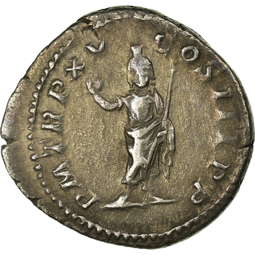 Coin, Caracalla, Denarius, Rome, EF(40-45), Silver, RIC:193var