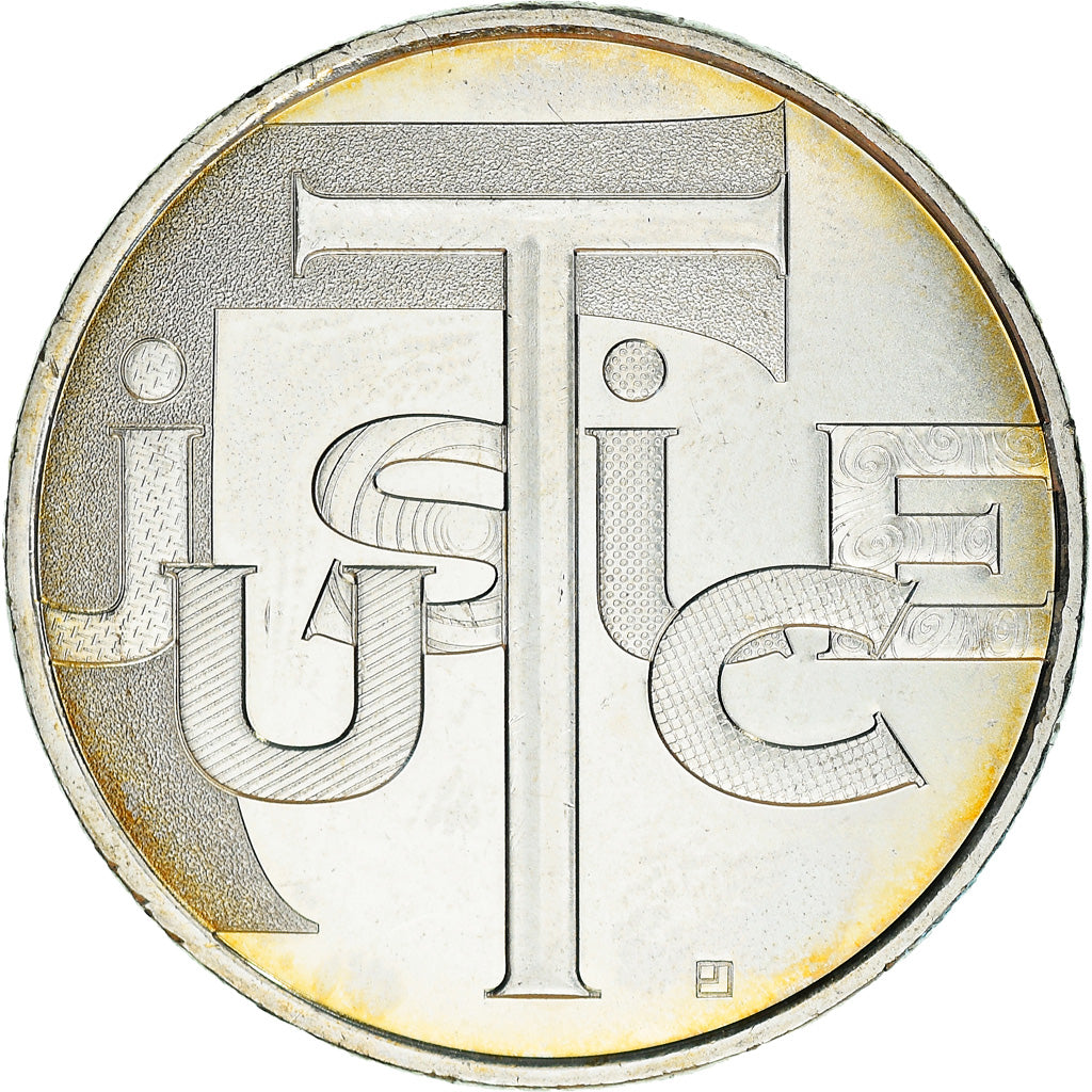 France, 25 Euro, Justice, 2013, Paris, MS(64), Silver