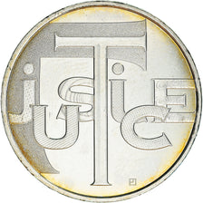 France, 25 Euro, Justice, 2013, Paris, MS(64), Silver