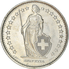 Coin, Switzerland, Franc, 2010, Bern, MS(60-62), Copper-nickel, KM:24a.3